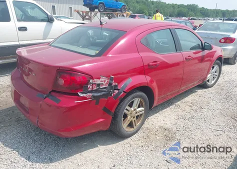 2011 Dodge Avenger Mainstreet из США, поврежденный, VIN 1B3BD1FB3BN526450